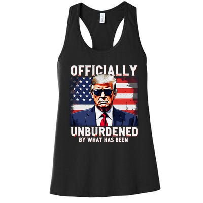 Unburdened By What Has Been Trump Victory Women's Racerback Tank