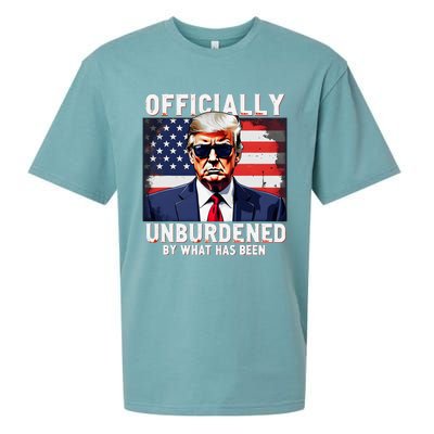 Unburdened By What Has Been Trump Victory Sueded Cloud Jersey T-Shirt