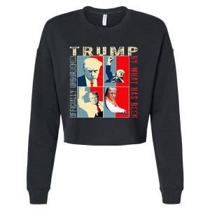 Unburdened By What Has Been Trump Victory Cropped Pullover Crew