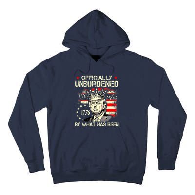 Unburdened By What Has Been Trump Victory Tall Hoodie