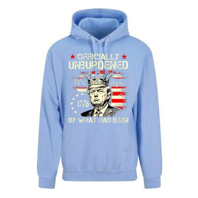 Unburdened By What Has Been Trump Victory Unisex Surf Hoodie