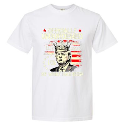 Unburdened By What Has Been Trump Victory Garment-Dyed Heavyweight T-Shirt