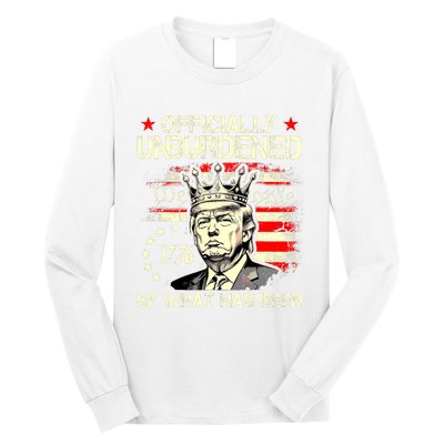 Unburdened By What Has Been Trump Victory Long Sleeve Shirt