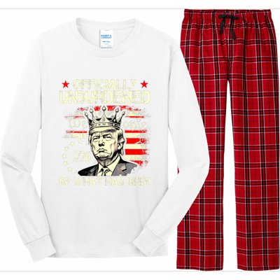 Unburdened By What Has Been Trump Victory Long Sleeve Pajama Set