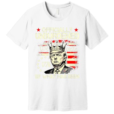 Unburdened By What Has Been Trump Victory Premium T-Shirt