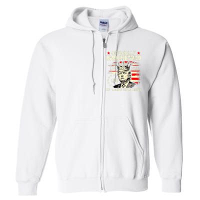 Unburdened By What Has Been Trump Victory Full Zip Hoodie