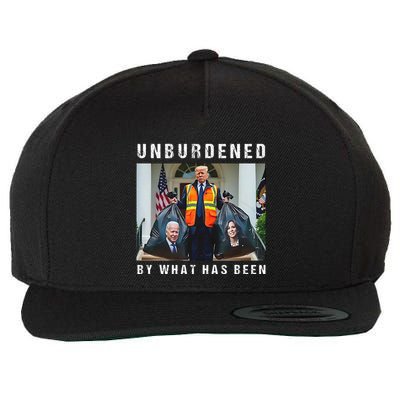 Unburdened By What Has Been Wool Snapback Cap