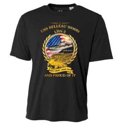 Uss Belleau Wood (Lha3) 19782005 Cooling Performance Crew T-Shirt