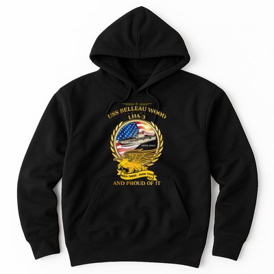 Uss Belleau Wood (Lha3) 19782005 Hoodie