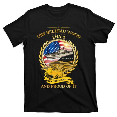 Uss Belleau Wood (Lha3) 19782005 T-Shirt