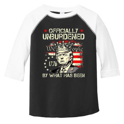 Unburdened By What Has Been Trump Victory Toddler Fine Jersey T-Shirt