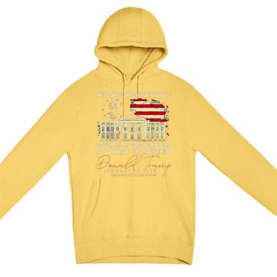 Unburdened By What Has Been Trump Victory Premium Pullover Hoodie