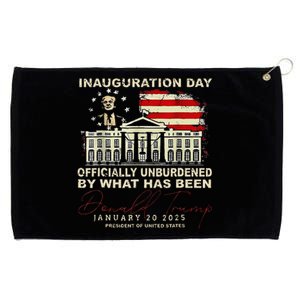 Unburdened By What Has Been Trump Victory Grommeted Golf Towel