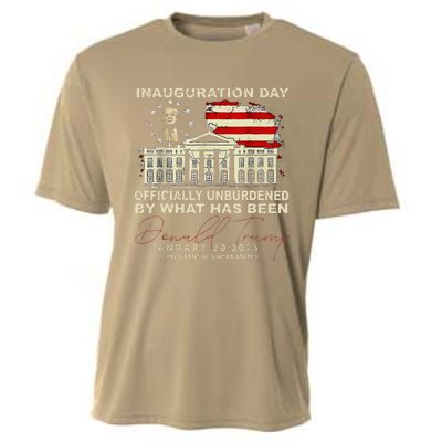 Unburdened By What Has Been Trump Victory Cooling Performance Crew T-Shirt