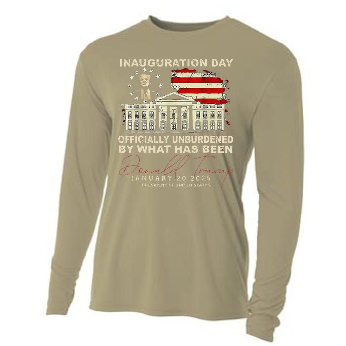 Unburdened By What Has Been Trump Victory Cooling Performance Long Sleeve Crew