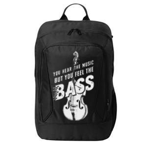 Upright Bass You Hear The Music Double Bass Fiddle City Backpack