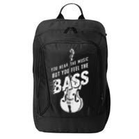 Upright Bass You Hear The Music Double Bass Fiddle City Backpack