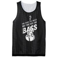 Upright Bass You Hear The Music Double Bass Fiddle Mesh Reversible Basketball Jersey Tank