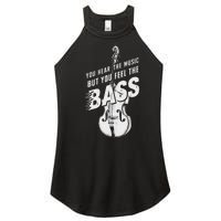 Upright Bass You Hear The Music Double Bass Fiddle Women's Perfect Tri Rocker Tank