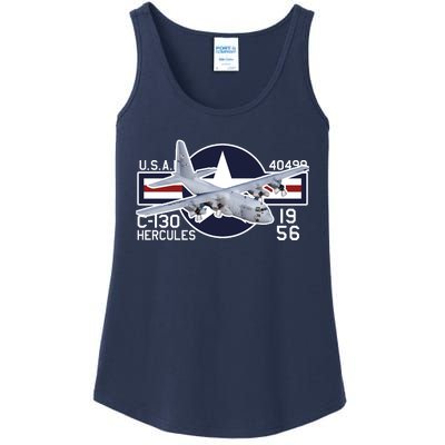 USAF C 130 Hercules Aircraft Ladies Essential Tank