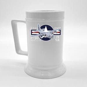 USAF C 130 Hercules Aircraft Beer Stein