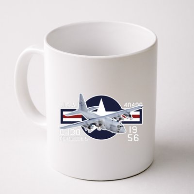 USAF C 130 Hercules Aircraft Coffee Mug