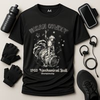 Urban Cowboy 1980S Mechanical Bull Cooling Performance Crew T-Shirt