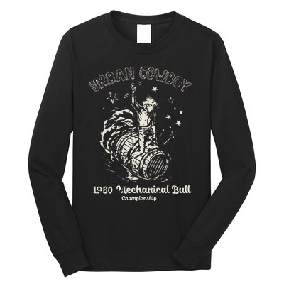 Urban Cowboy 1980S Mechanical Bull Long Sleeve Shirt