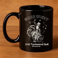 Urban Cowboy 1980S Mechanical Bull 11oz C Handle Ceramic Mug