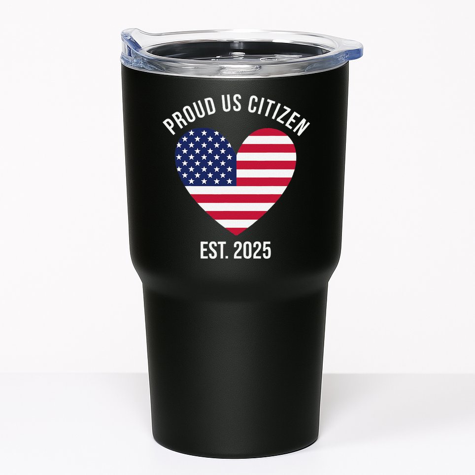 Us Citizenship 2025 Decoration American New Usa Citizen Gift Tumbler