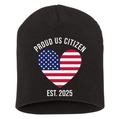 Us Citizenship 2025 Decoration American New Usa Citizen Gift Short Acrylic Beanie