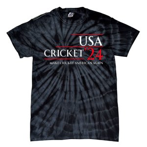 Usa Cricket 24 Make Cricket American Again Tie-Dye T-Shirt