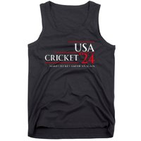 Usa Cricket 24 Make Cricket American Again Tank Top