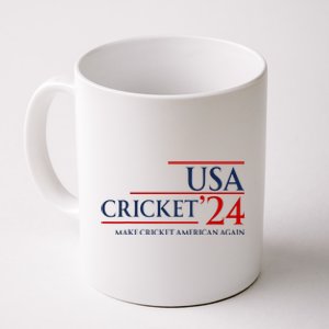 Usa Cricket 24 Make Cricket American Again Coffee Mug