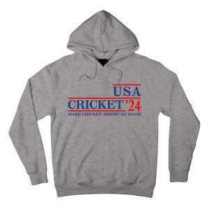 Usa Cricket 24 Make Cricket American Again Tall Hoodie