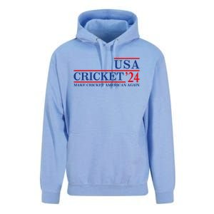 Usa Cricket 24 Make Cricket American Again Unisex Surf Hoodie