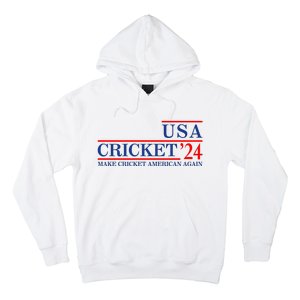 Usa Cricket 24 Make Cricket American Again Hoodie