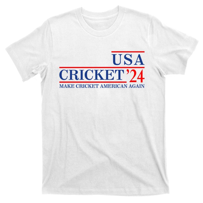 Usa Cricket 24 Make Cricket American Again T-Shirt