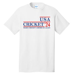 Usa Cricket 24 Make Cricket American Again Tall T-Shirt