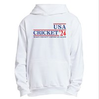 Usa Cricket 24 Make Cricket American Again Urban Pullover Hoodie