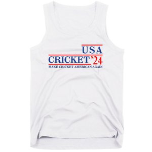 Usa Cricket 24 Make Cricket American Again Tank Top