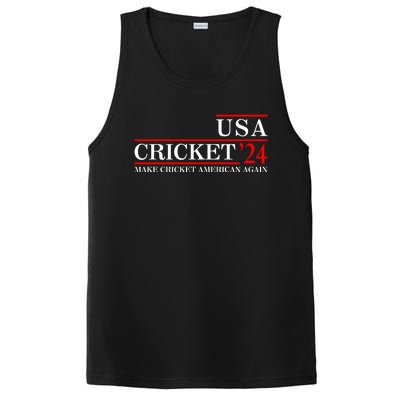 Usa Cricket 24 Make Cricket American Again Funny Cricket Player Cricket Usa Team PosiCharge Competitor Tank