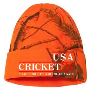 Usa Cricket 24 Make Cricket American Again Funny Cricket Player Cricket Usa Team Kati Licensed 12" Camo Beanie