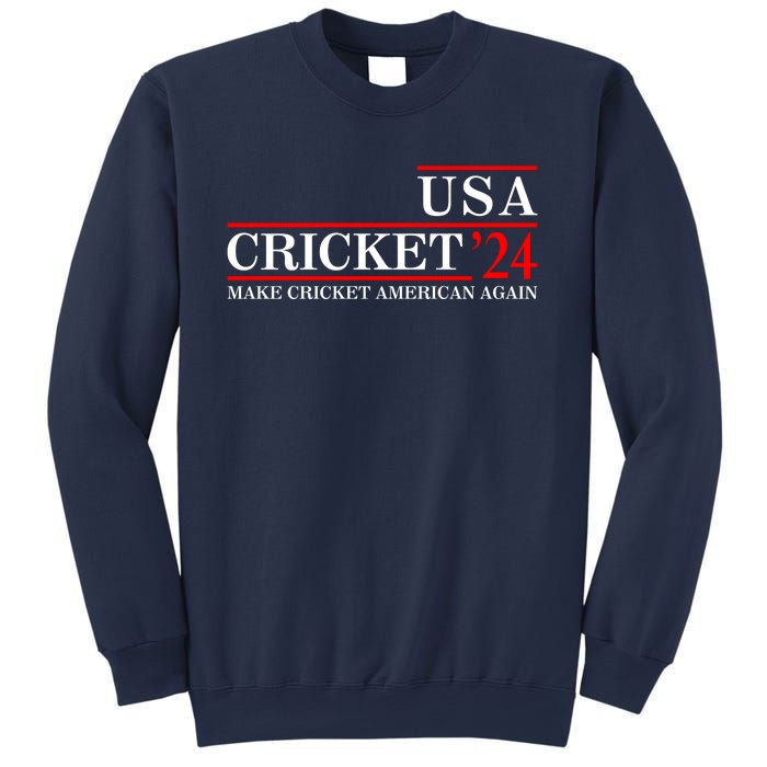 Usa Cricket 24 Make Cricket American Again Funny Cricket Player Cricket Usa Team Sweatshirt