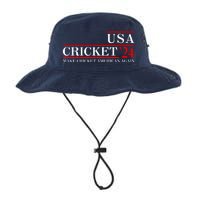 Usa Cricket 24 Make Cricket American Again Funny Cricket Player Cricket Usa Team Legacy Cool Fit Booney Bucket Hat