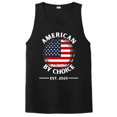 Us Citizenship American By Choice Est 2024 Usa Flag PosiCharge Competitor Tank