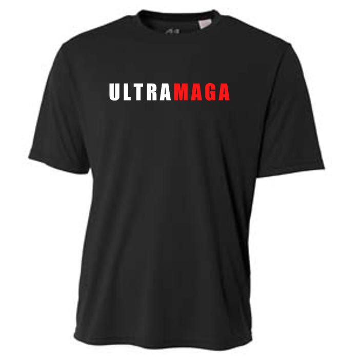 Ultra MAGA Conservative Anti Biden Cooling Performance Crew T-Shirt