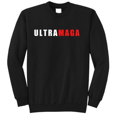 Ultra MAGA Conservative Anti Biden Sweatshirt