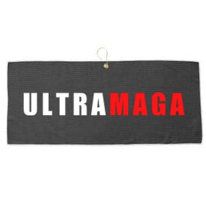 Ultra MAGA Conservative Anti Biden Large Microfiber Waffle Golf Towel