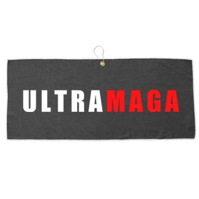 Ultra MAGA Conservative Anti Biden Large Microfiber Waffle Golf Towel